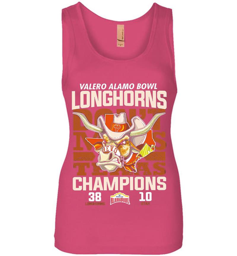 Inktee Store - Texas Longhorns Football Champions Valero Alamo Bowl Dont Miss Texas Womens Jersey Tank Top Image