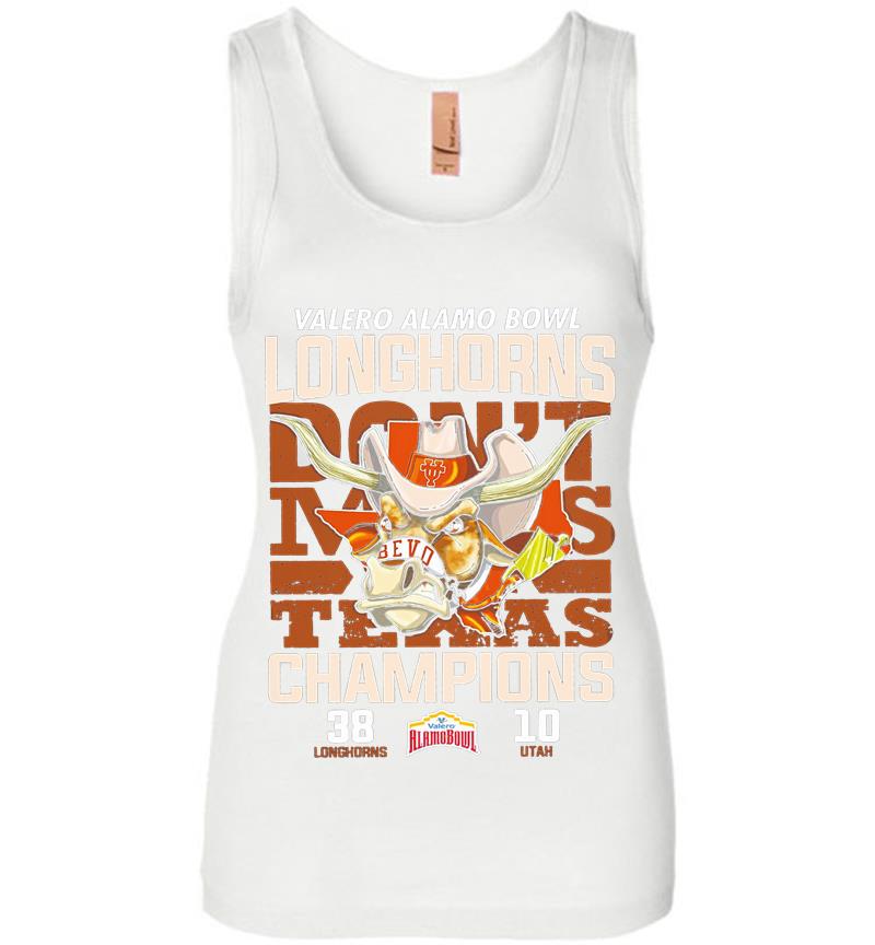 Inktee Store - Texas Longhorns Football Champions Valero Alamo Bowl Dont Miss Texas Womens Jersey Tank Top Image