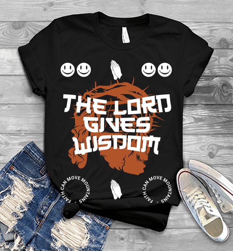 The Lord Gives Wisdom Men T-shirt