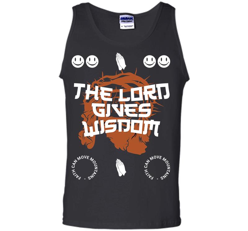 The Lord Gives Wisdom Men Tank Top