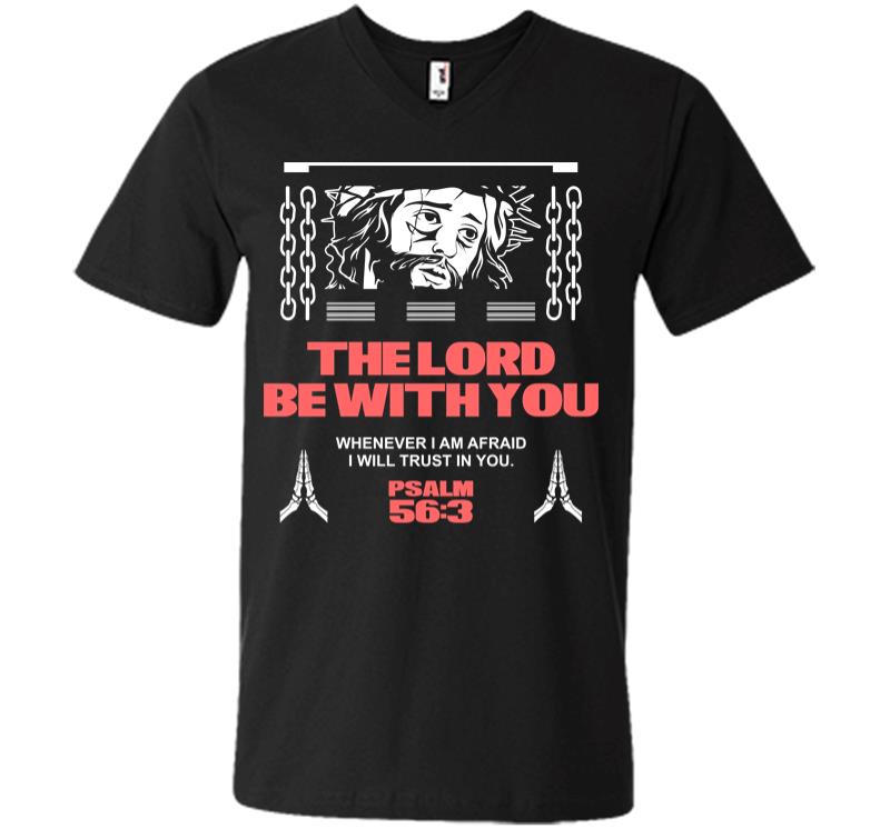 The Lord be with You 2 V-neck T-shirt