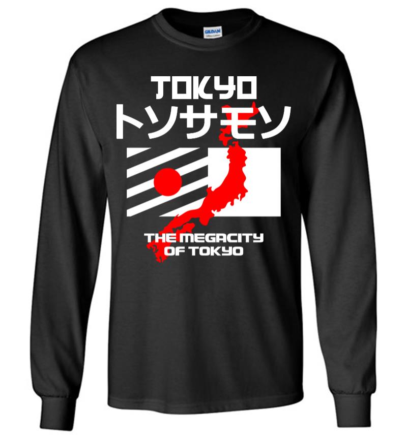 The Megacity of Tokyo Long Sleeve T-shirt