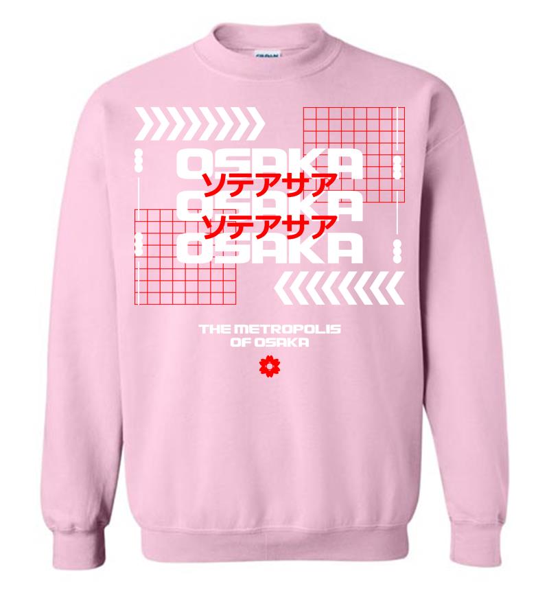 Inktee Store - The Metropolis Of Osaka Sweatshirt Image