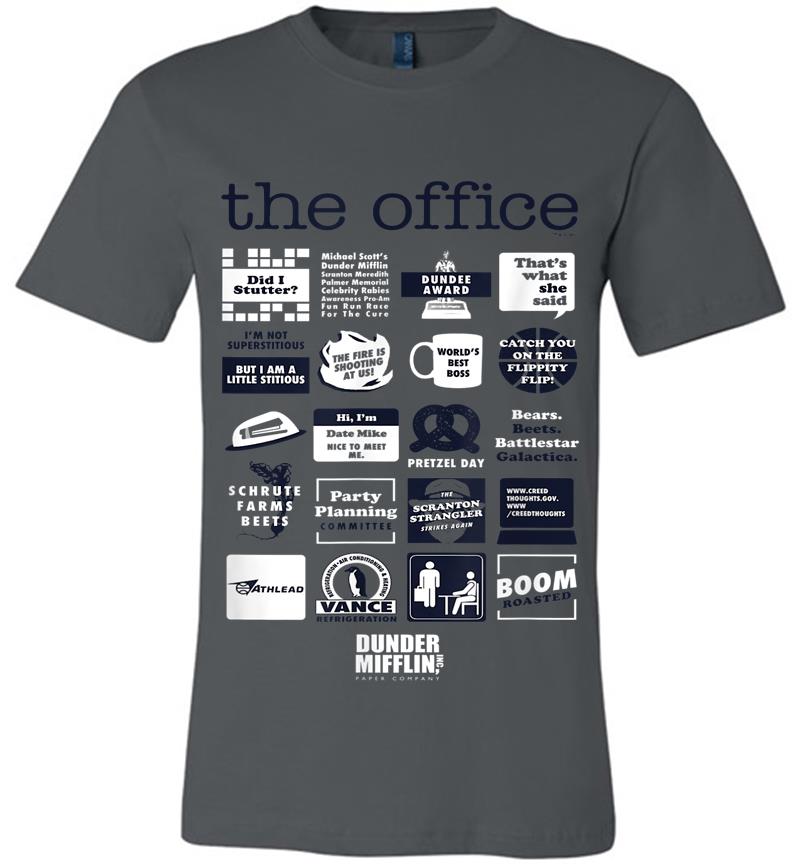 The Office Quote Mash-Up Funny - Official Premium T-Shirt
