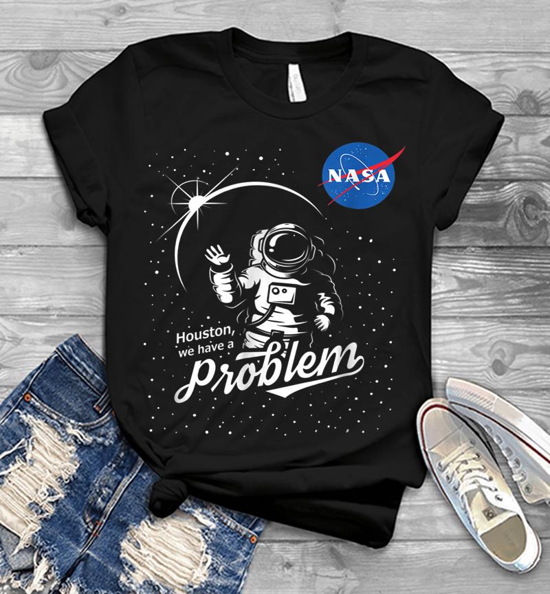 The Official Houston We Have A Problem Nasa Insignia Mens T-shirt