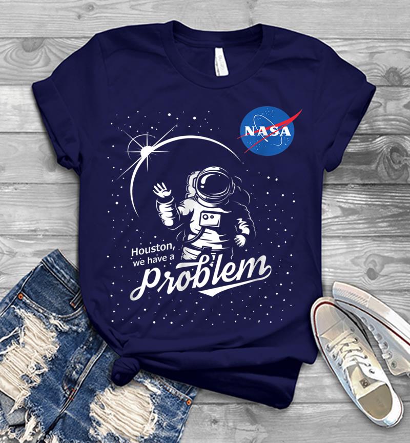 Inktee Store - The Official Houston We Have A Problem Nasa Insignia Mens T-Shirt Image