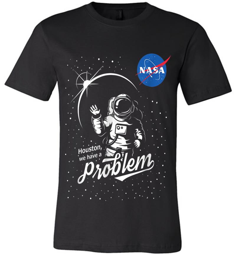 Inktee Store - The Official Houston We Have A Problem Nasa Insignia Premium T-Shirt Image