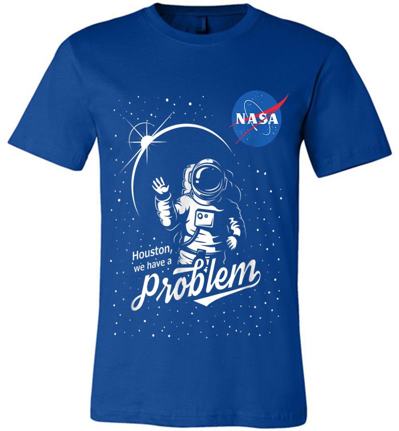 Inktee Store - The Official Houston We Have A Problem Nasa Insignia Premium T-Shirt Image