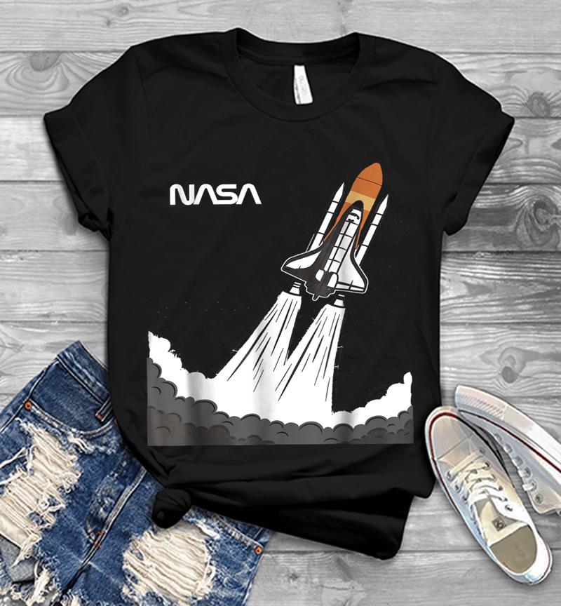The Official Shuttle Nasa Worm Mens T-shirt