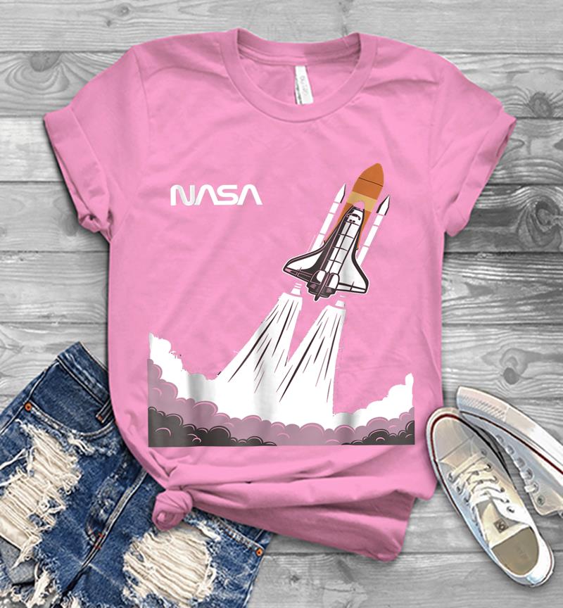 Inktee Store - The Official Shuttle Nasa Worm Mens T-Shirt Image
