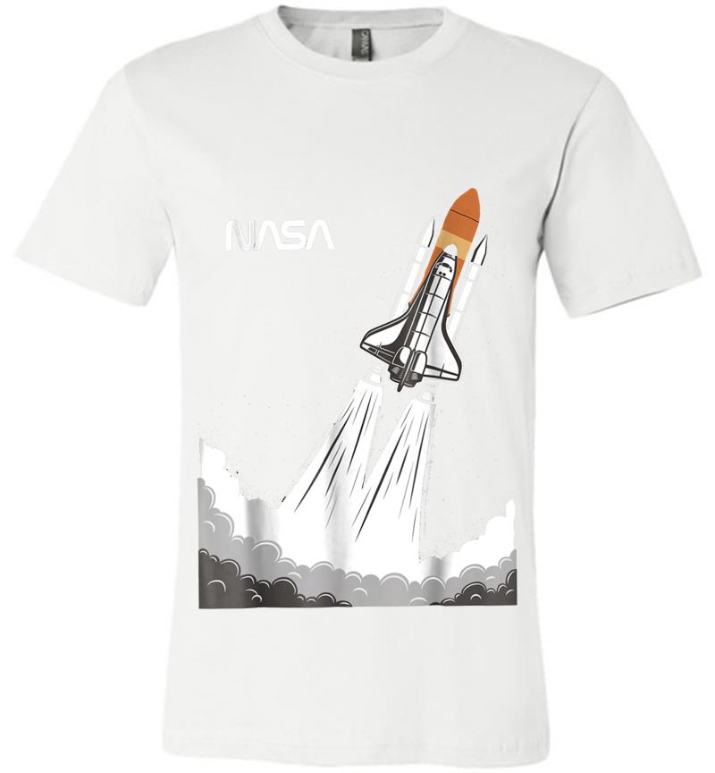 Inktee Store - The Official Shuttle Nasa Worm Premium T-Shirt Image
