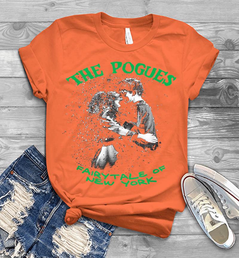 Inktee Store - The Pogues Official Fairy Tale In New York Christmas Mens T-Shirt Image