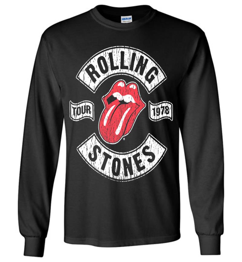 The Rolling Stones Tour 1978 Long Sleeve T-shirt