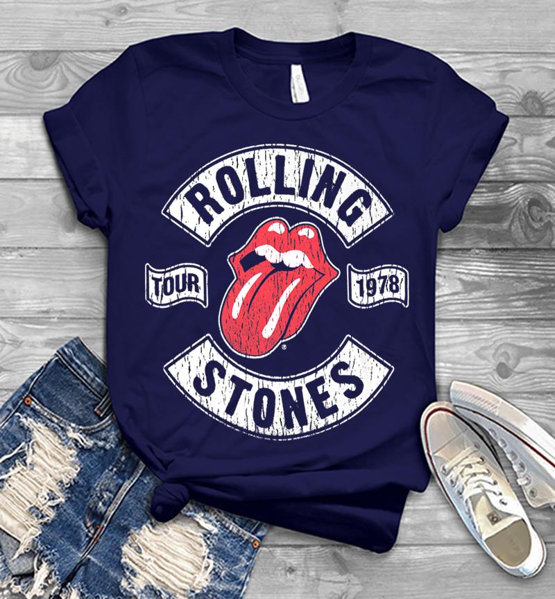 Inktee Store - The Rolling Stones Tour 1978 Mens T-Shirt Image
