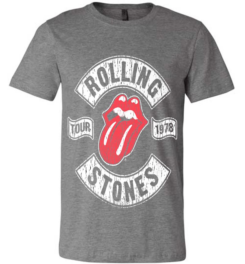 Inktee Store - The Rolling Stones Tour 1978 Premium T-Shirt Image