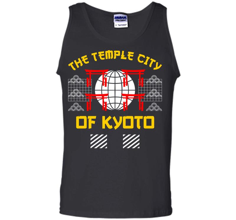 The Temple City of Kyoto Men Tank Top
