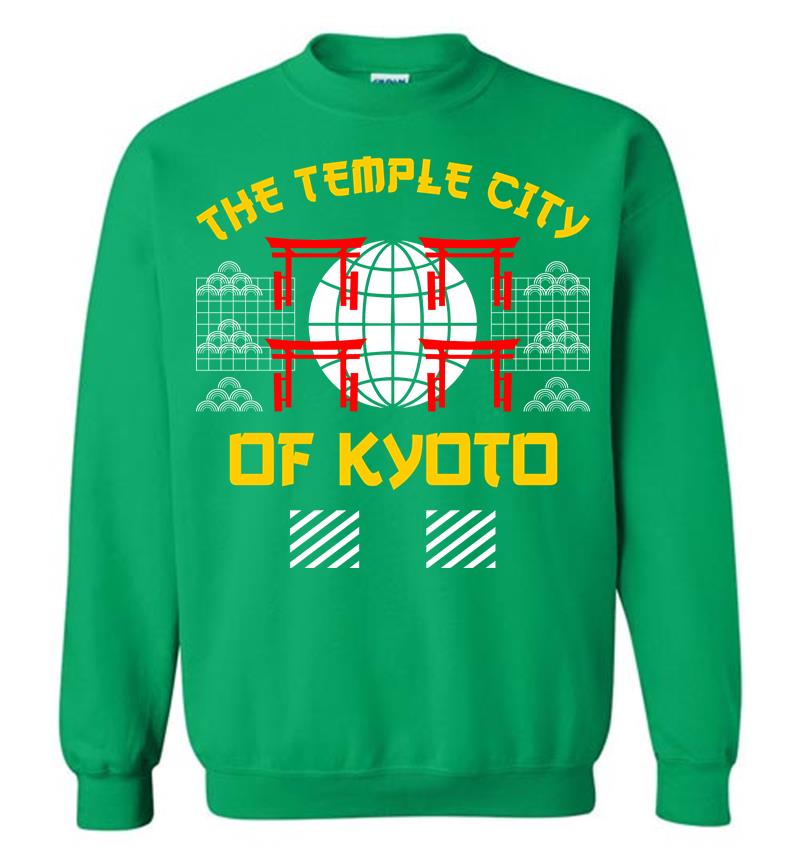 Inktee Store - The Temple City Of Kyoto Sweatshirt Image