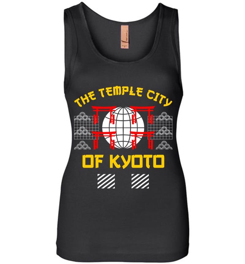 The Temple City of Kyoto Women Jersey Tank Top