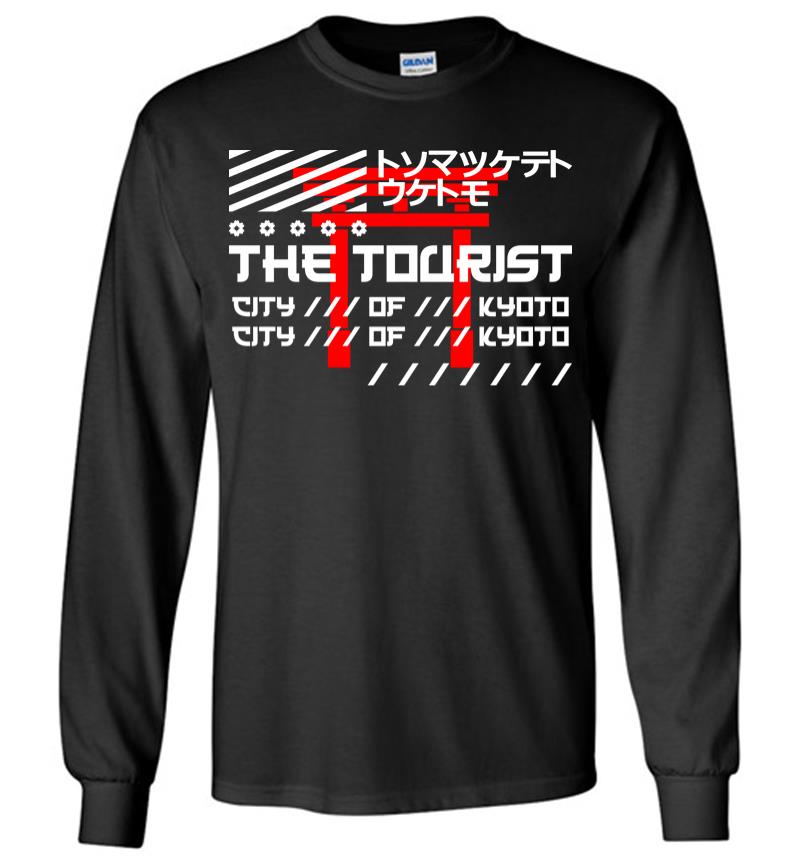 The Tourist City of Kyoto Long Sleeve T-shirt
