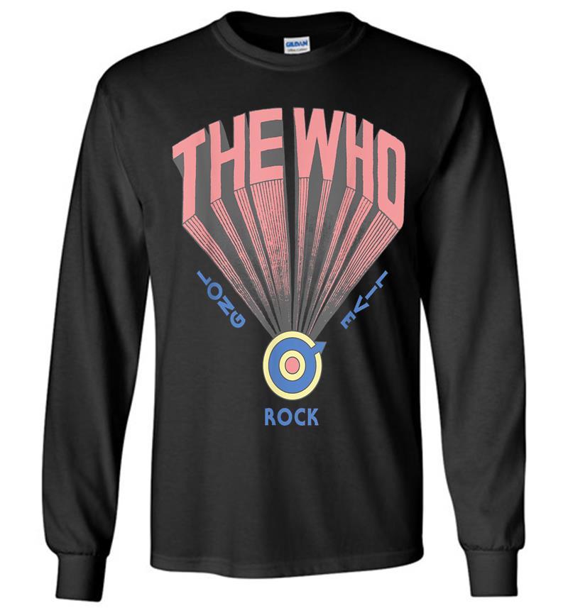 The Who Official Long Live Rock Retro Long Sleeve T-shirt