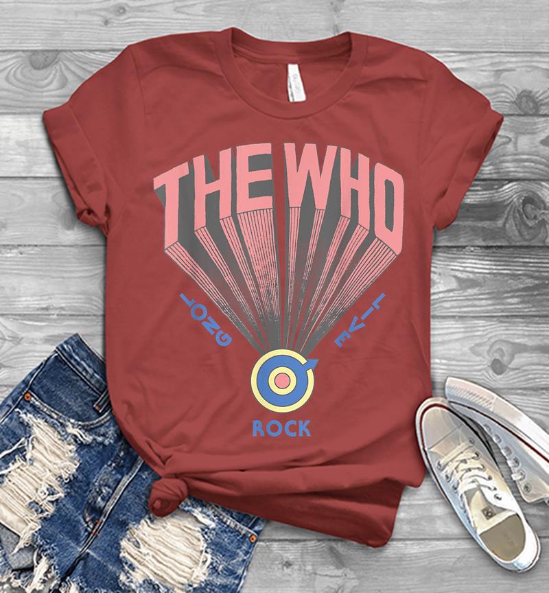 Inktee Store - The Who Official Long Live Rock Retro Mens T-Shirt Image
