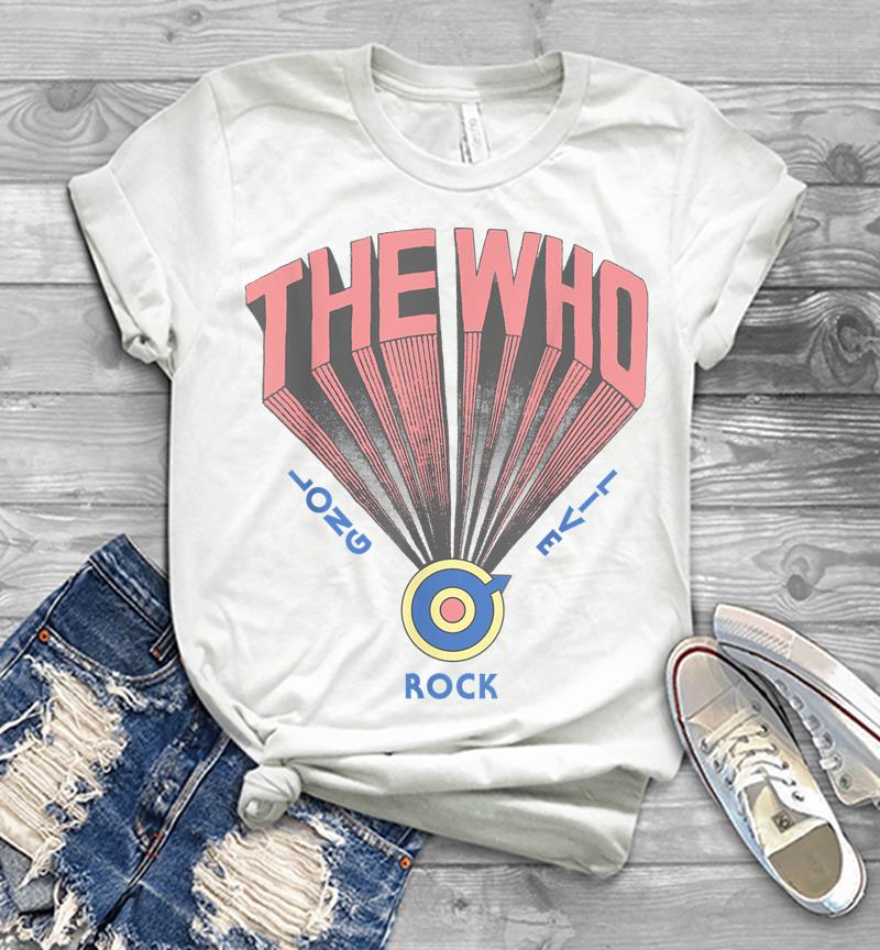Inktee Store - The Who Official Long Live Rock Retro Mens T-Shirt Image