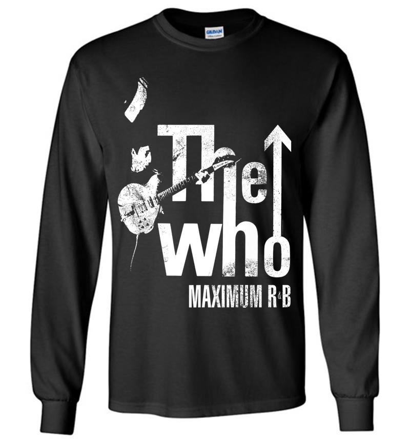 The Who Official Maximum R&b Tour Premium Long Sleeve T-shirt