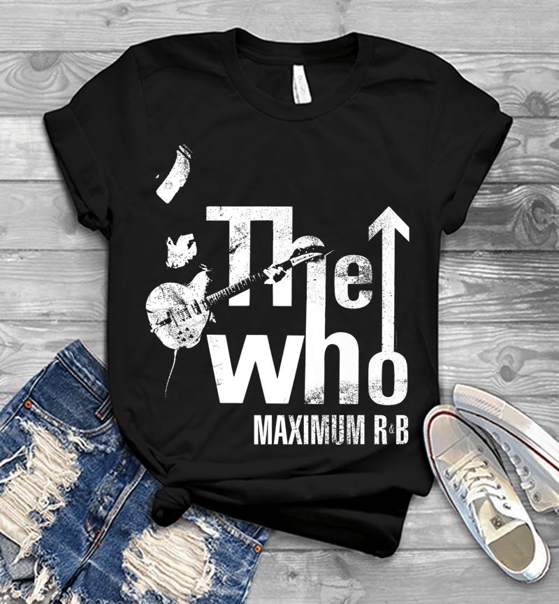 The Who Official Maximum R&b Tour Premium Mens T-shirt