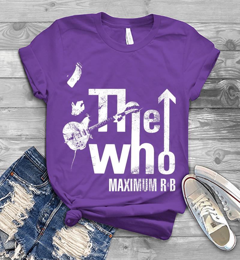 Inktee Store - The Who Official Maximum R&Amp;B Tour Premium Mens T-Shirt Image