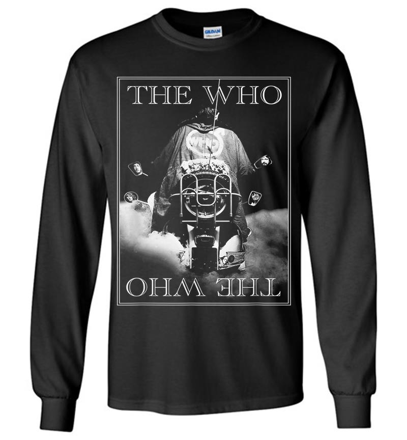 The Who Official Quadrophenia Bike Long Sleeve T-shirt