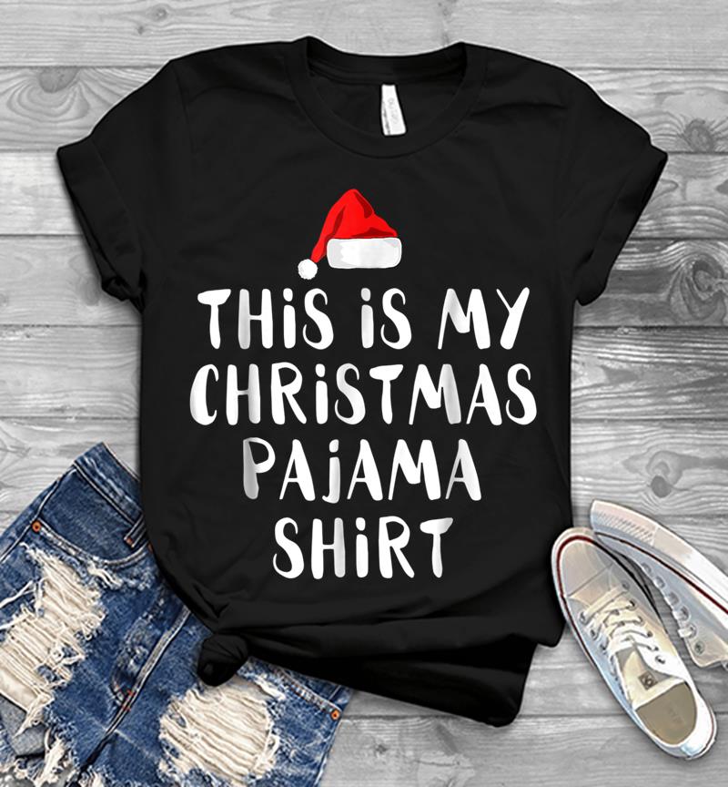 This Is My Christmas Pajama Funny Christmas Mens T-shirt