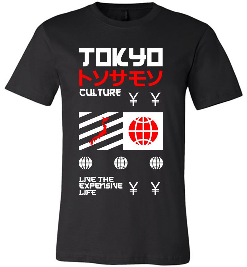 Tokyo Culture Live the Expensive Life Premium T-shirt