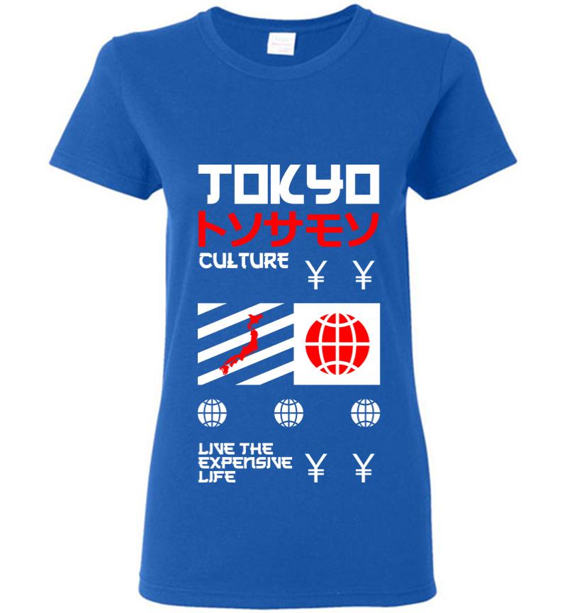 Inktee Store - Tokyo Culture Live The Expensive Life Women T-Shirt Image