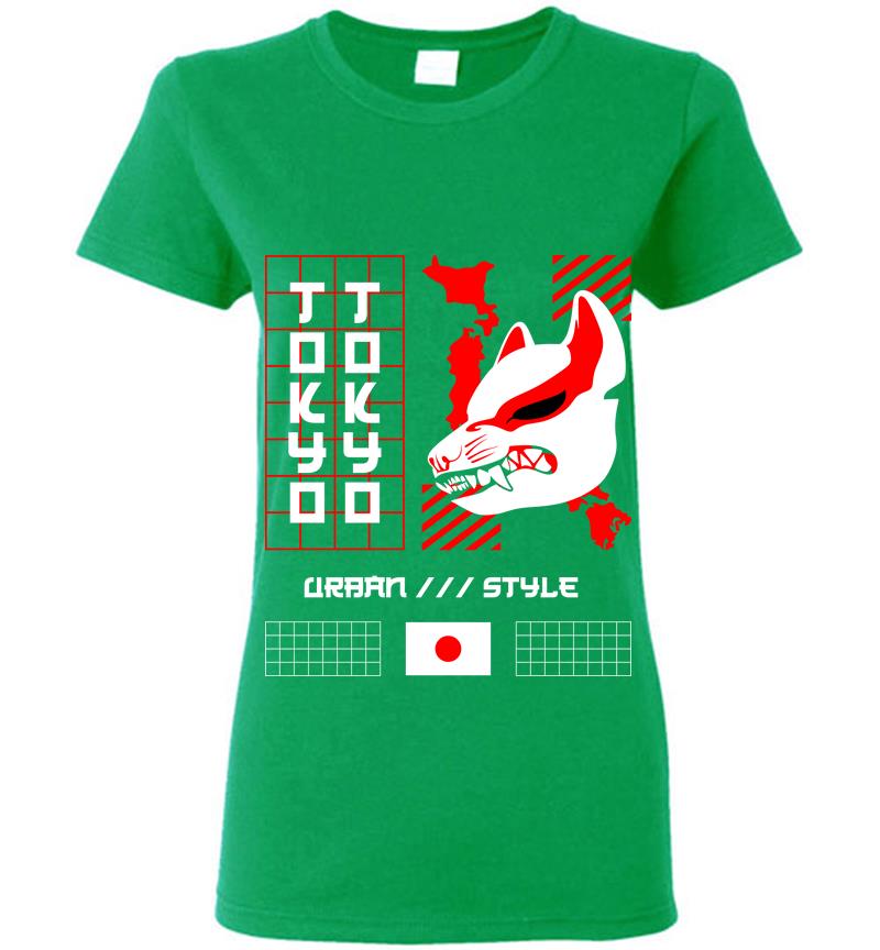 Inktee Store - Tokyo Urban Style Women T-Shirt Image