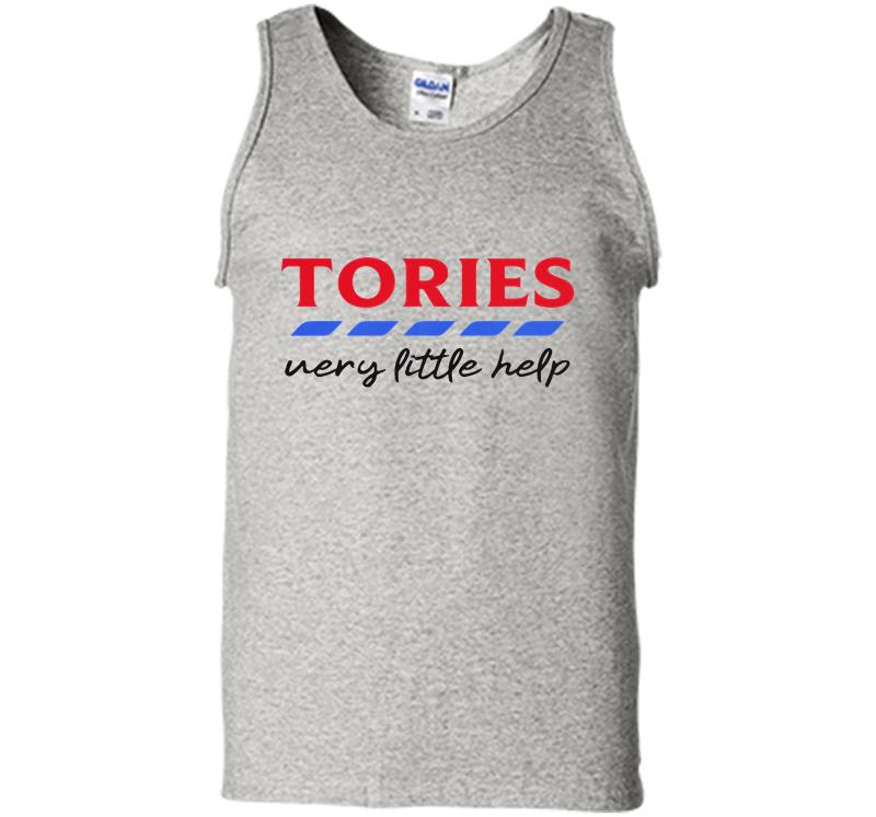 Tories British Political Parties Very Little Help Mens Tank Top