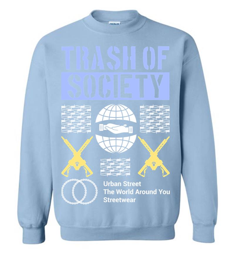 Inktee Store - Trash Of Society Sweatshirt Image