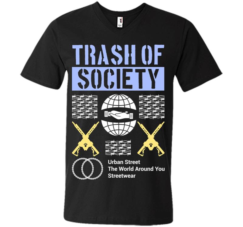 Trash of Society V-neck T-shirt