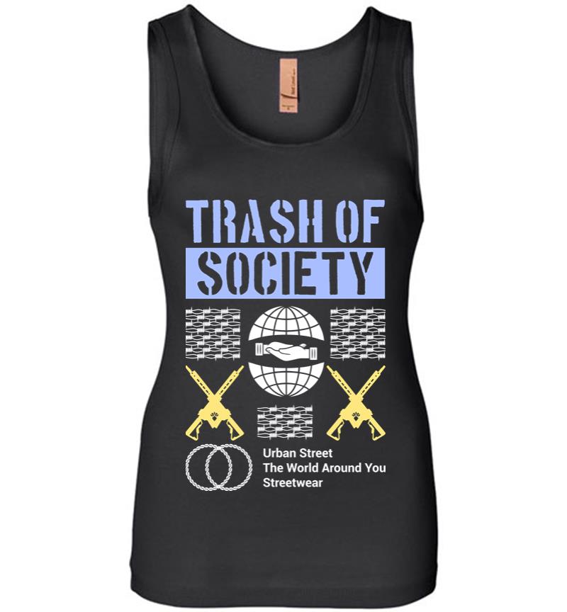 Trash of Society Women Jersey Tank Top