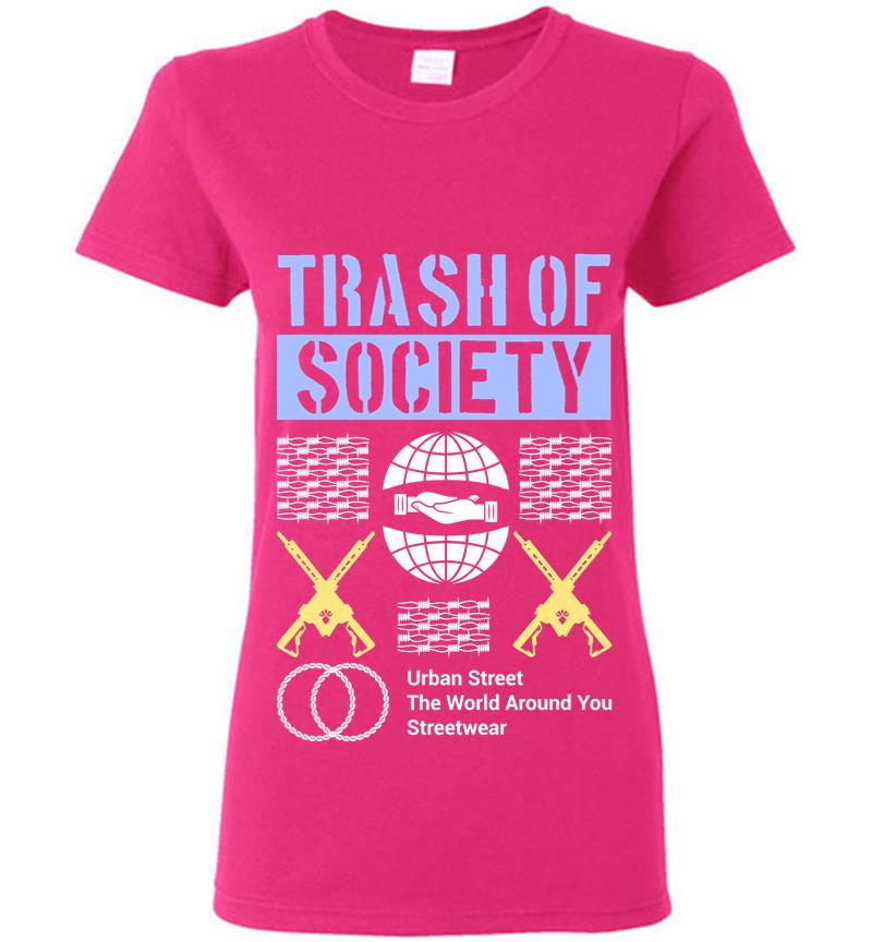 Inktee Store - Trash Of Society Women T-Shirt Image