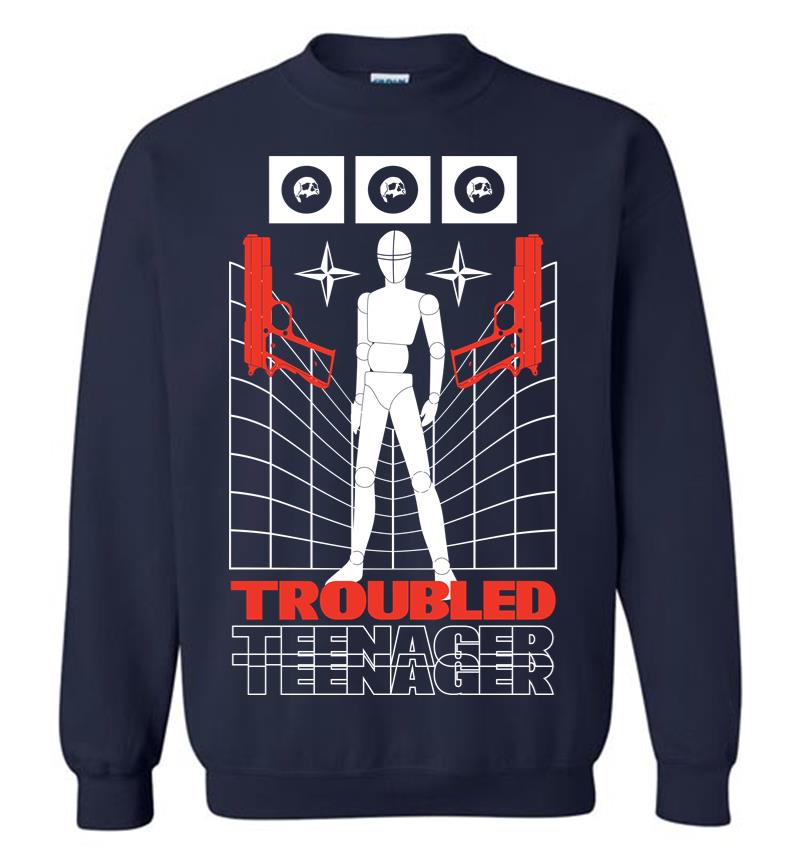 Inktee Store - Troubled Teenager 2 Sweatshirt Image