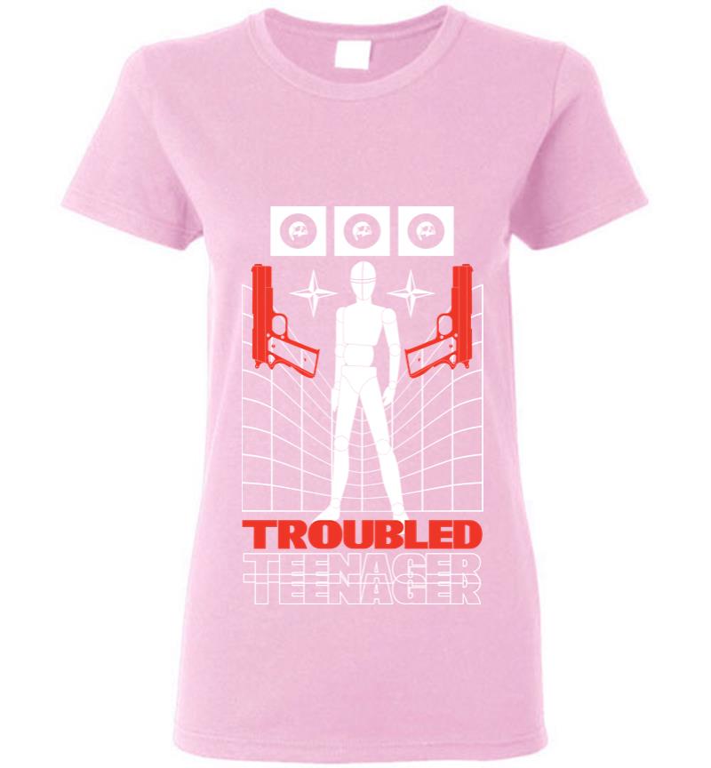Inktee Store - Troubled Teenager 2 Women T-Shirt Image