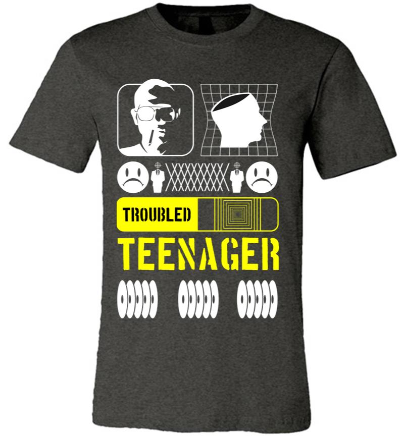 Inktee Store - Troubled Teenager Premium T-Shirt Image