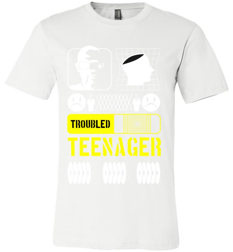 Inktee Store - Troubled Teenager Premium T-Shirt Image