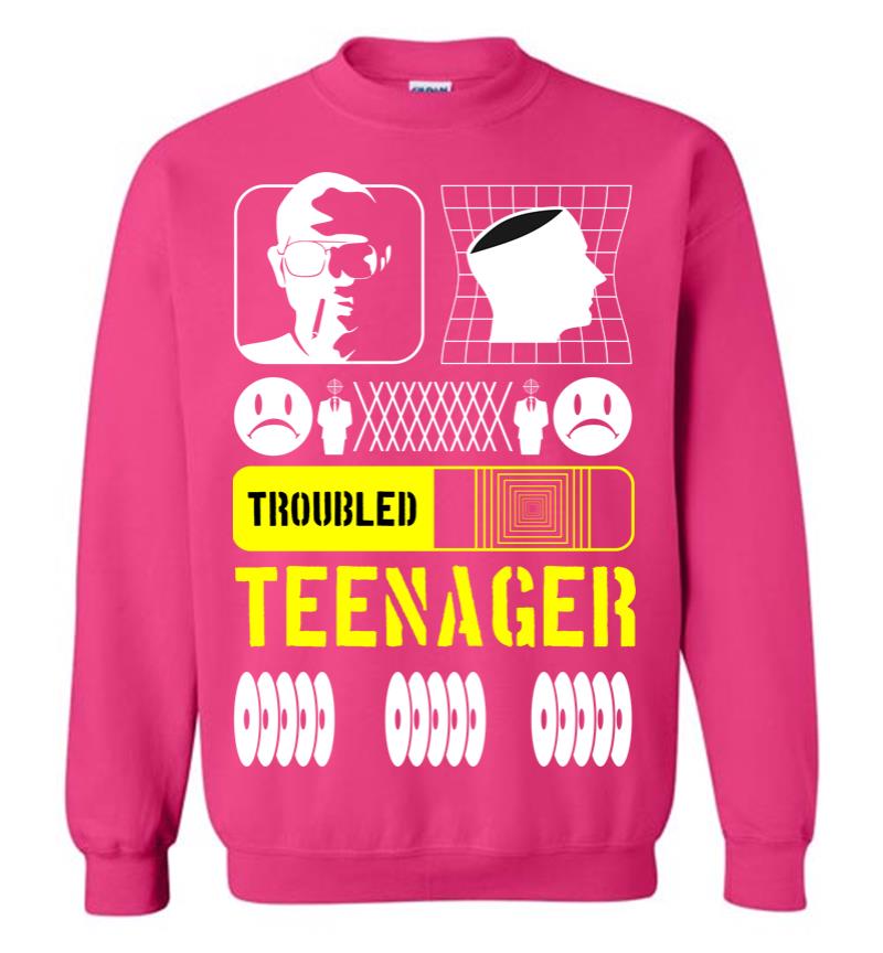 Inktee Store - Troubled Teenager Sweatshirt Image