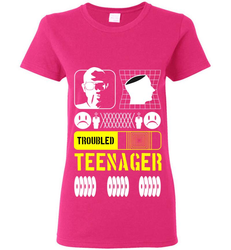 Inktee Store - Troubled Teenager Women T-Shirt Image
