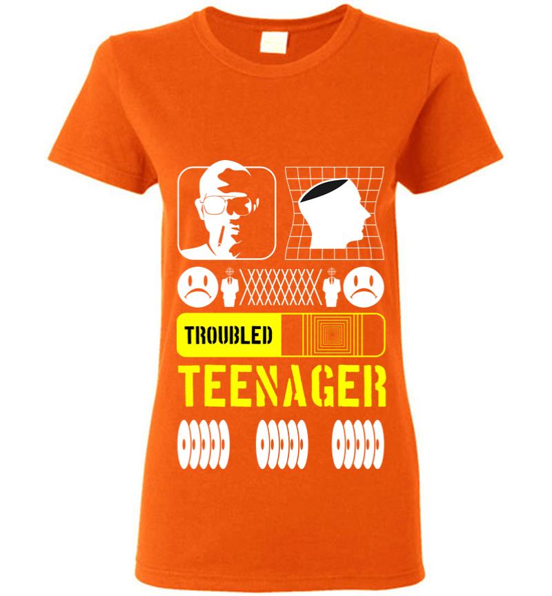 Inktee Store - Troubled Teenager Women T-Shirt Image