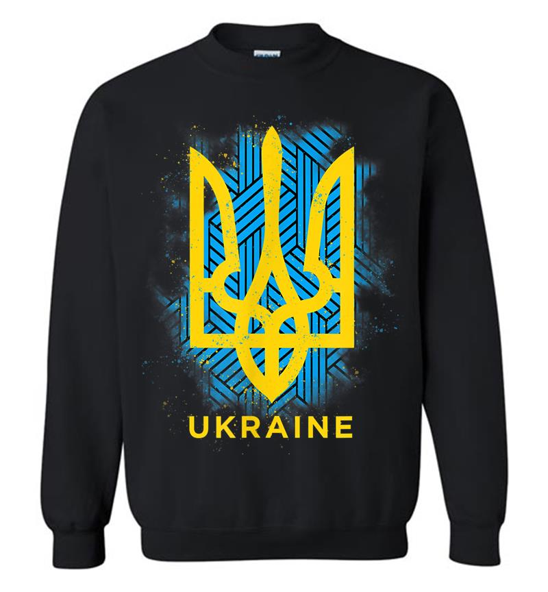 Ukraine Flag Symbol Sweatshirt