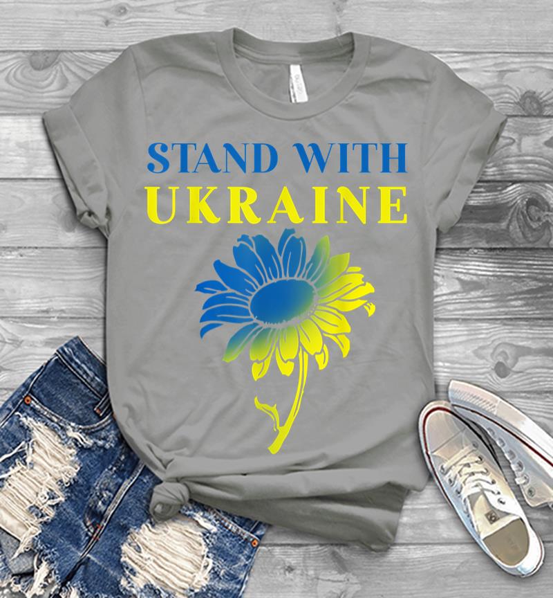 Inktee Store - Ukraine Sunflower Men T-Shirt Image
