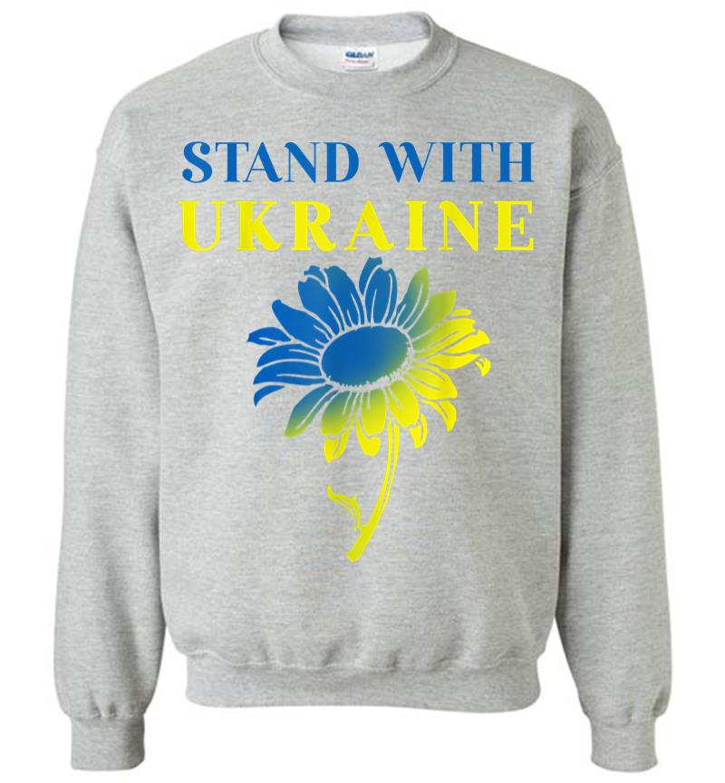 Inktee Store - Ukraine Sunflower Sweatshirt Image