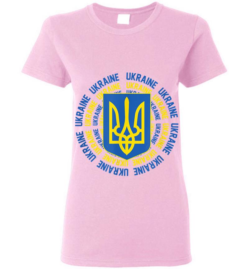Inktee Store - Ukrainian Flag Vintage Heritage Women T-Shirt Image